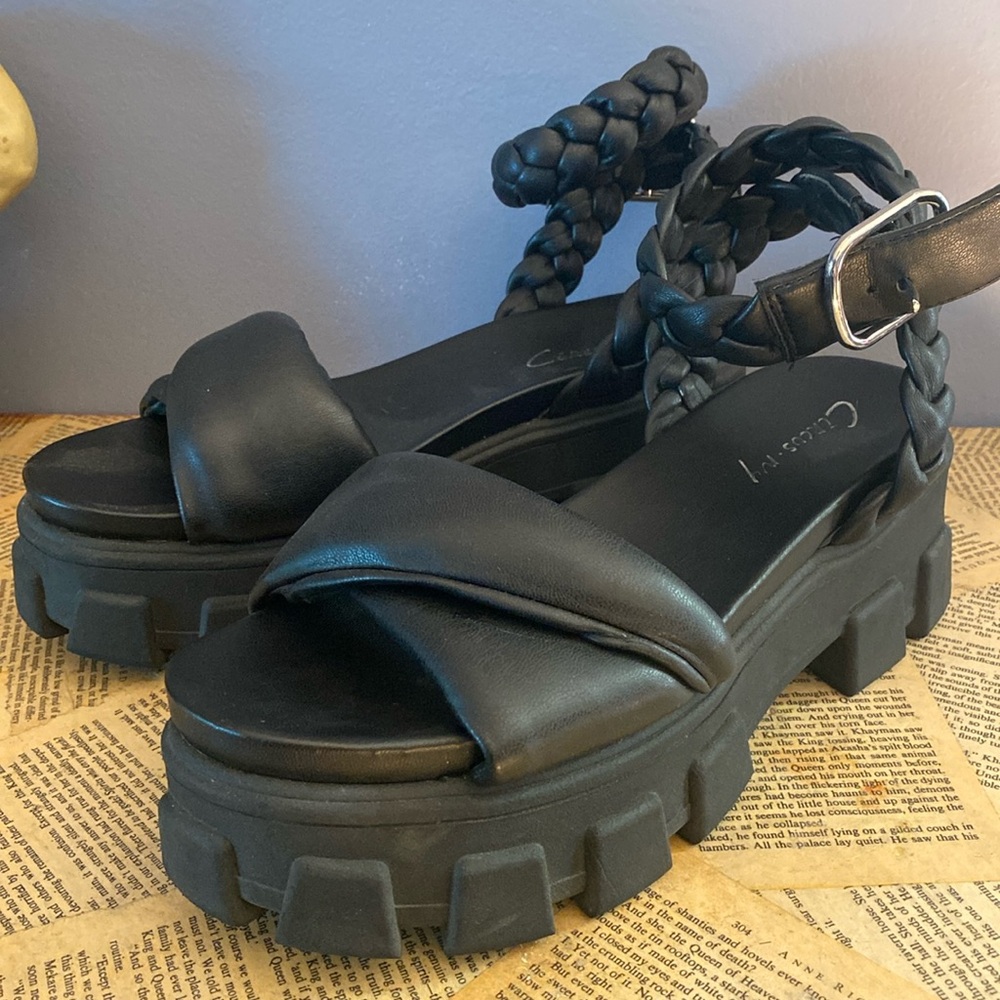 Sam Edelman NY chunky Amkle Strap Sandals